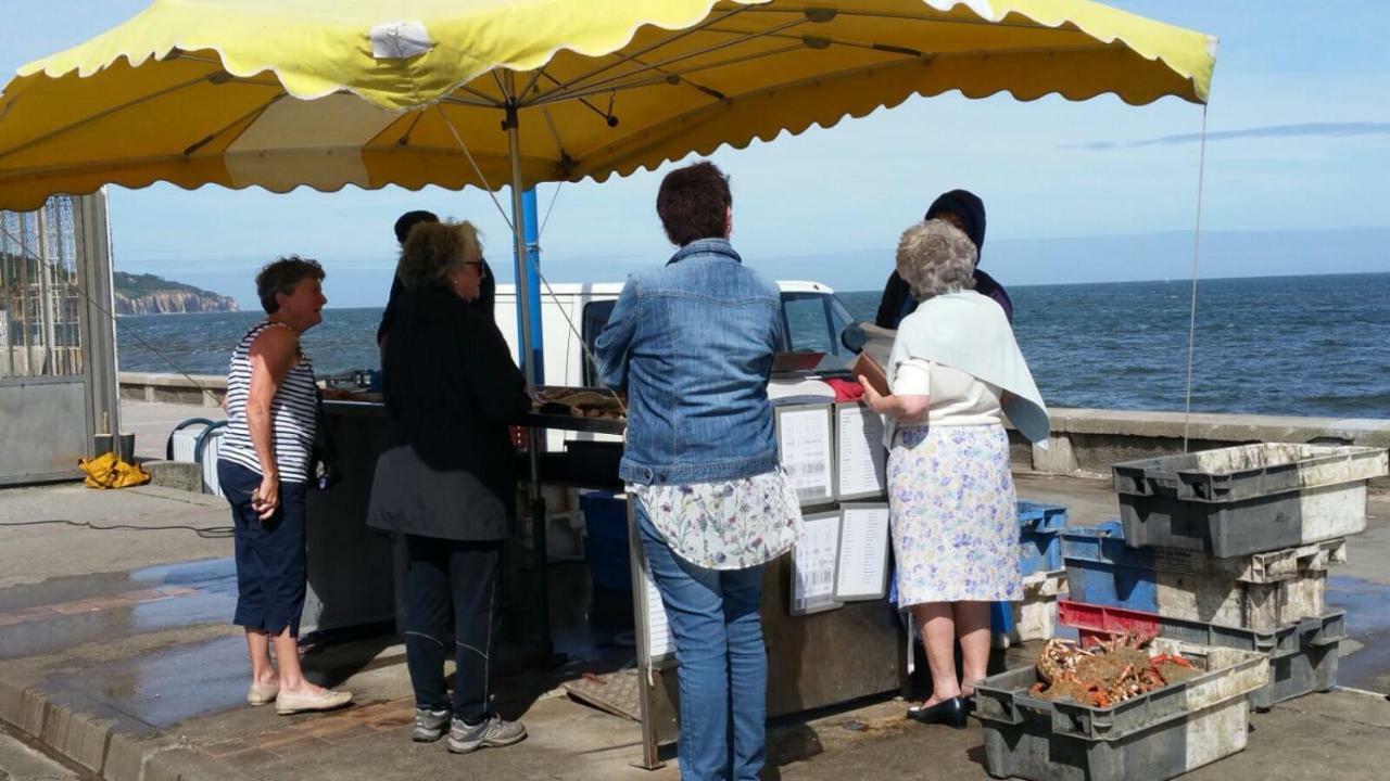 La Plage En Normandie Pourville-sur-Mer Ngoại thất bức ảnh